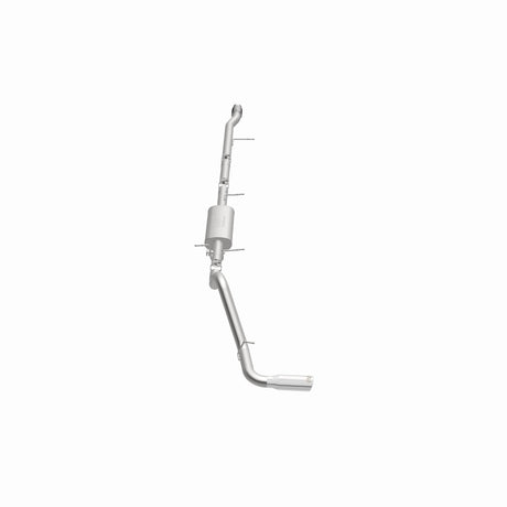 Magnaflow 14 Chevy Silverado V8 5.3L CC/EC Cabine Simple P/S Sortie Arrière Cat Back Perf Échappement Inox