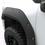 Élargisseurs d'ailes noirs à boulonner EGR 2020 GMC Sierra HD - Ensemble