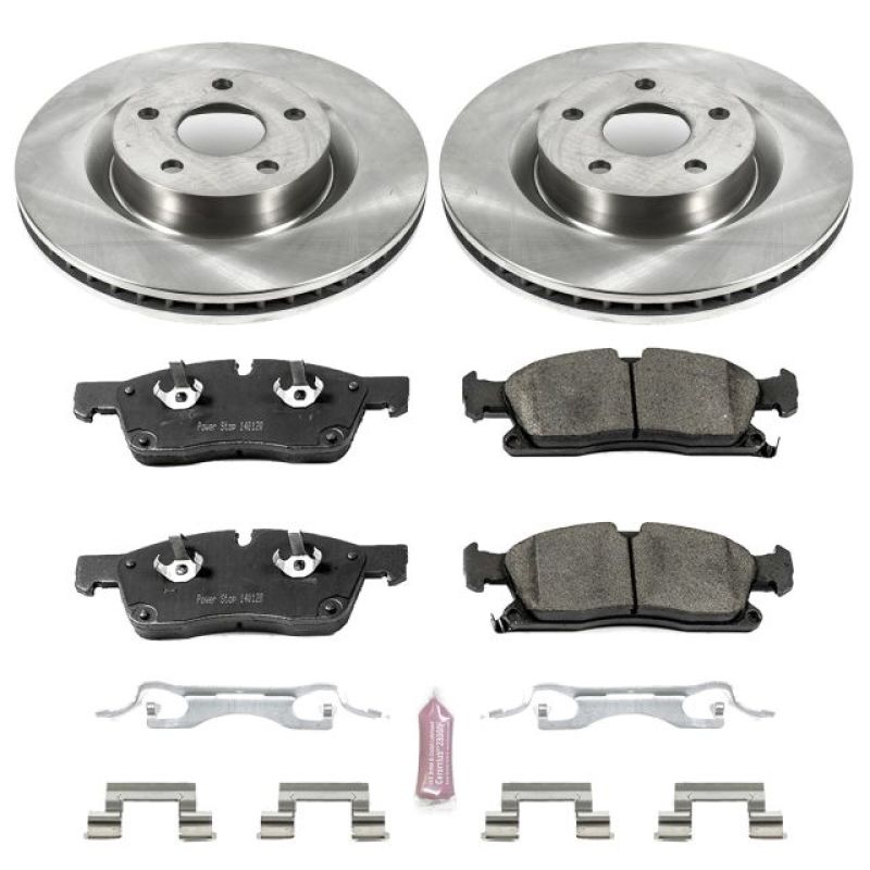 Kit de freins avant Power Stop Autospecialty pour Pontiac G8 08-09