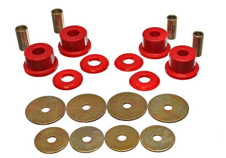 Ensemble de bagues de sous-châssis rouges pour Mitsubishi Eclipse AWD 90-94 Energy Suspension