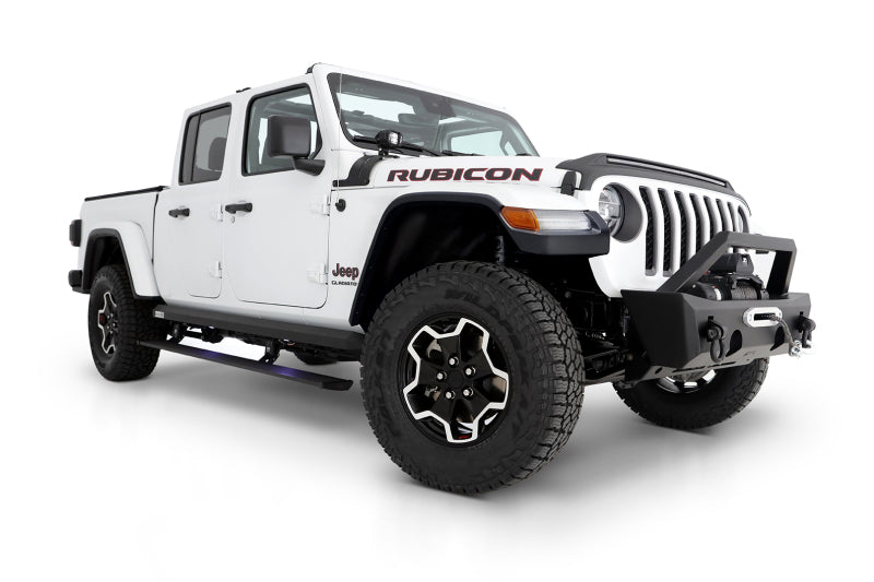 Jeep JT Gladiator 20-24 (Launch/Overlnd/Rubicon/Sport/Sport S) PowerStep XL d'AMP Research - Noir