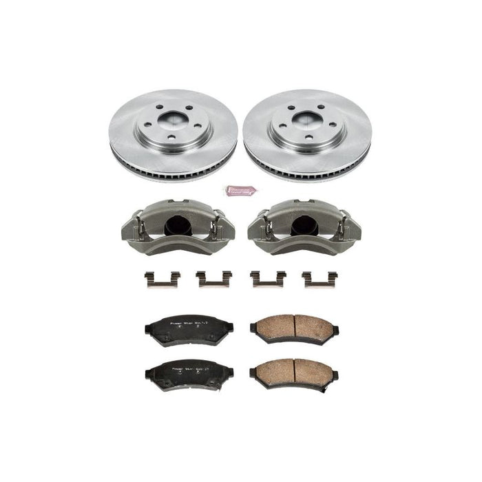 Kit de freins avant Autospecialty Power Stop 05-09 Buick Allure avec étriers