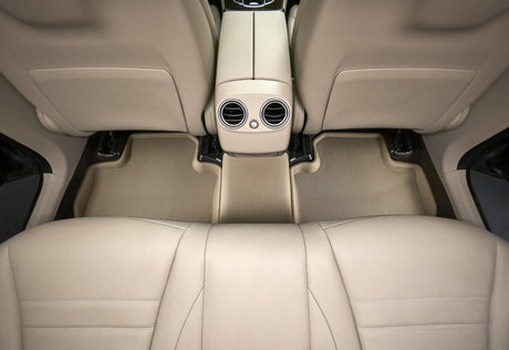 Tapis de sol 3D MAXpider pour Cadillac CTS Kagu 2009-2013, 2e rangée - Tan