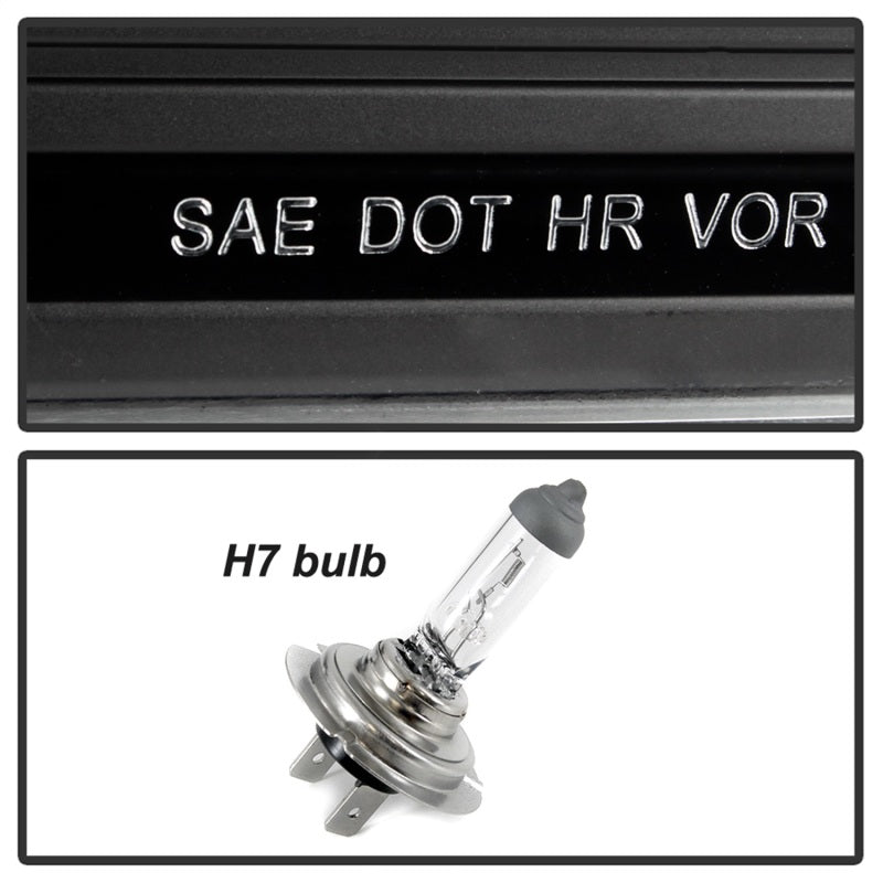 Phares halogènes de style OEM xTune 14-15 GMC Sierra 1500 – Noir (HD-JH-GS14-AM-BK)