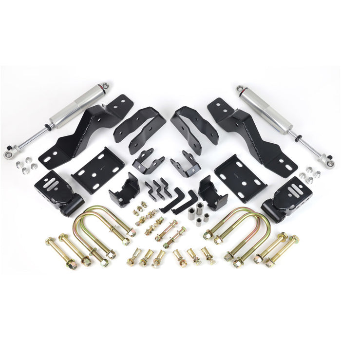 Système d'abaissement Ridetech 19-23 Silverado/Sierra 2WD/4WD avec ressorts hélicoïdaux