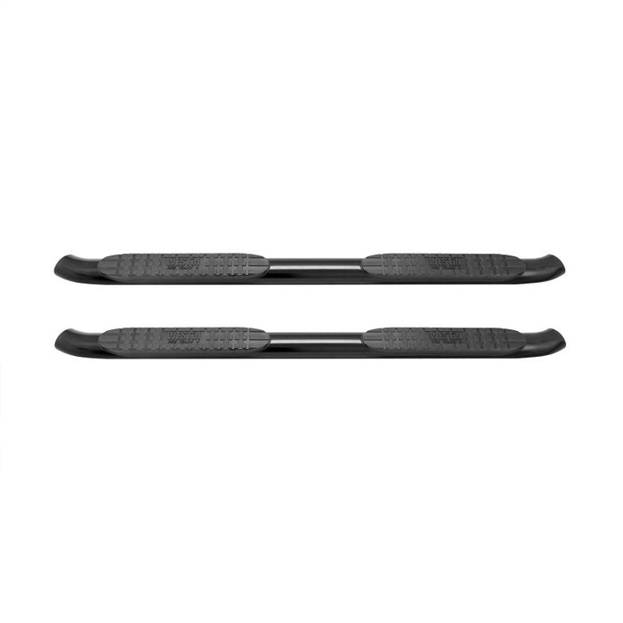 Westin 2007-2017 Jeep Wrangler Unlimited PRO TRAXX 4 Oval Nerf Step Bars - Black Wrinkle