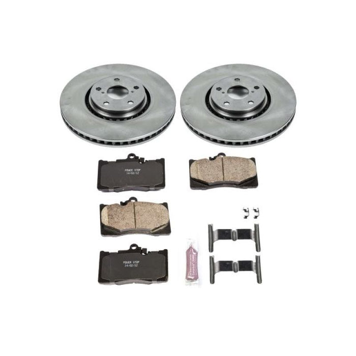 Kit de freins avant Power Stop Autospecialty pour Lexus GS350 07-11