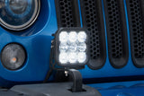 Kit de barre lumineuse de pare-chocs Diode Dynamics Jeep JK SS5 CrossLink pour conduite sportive