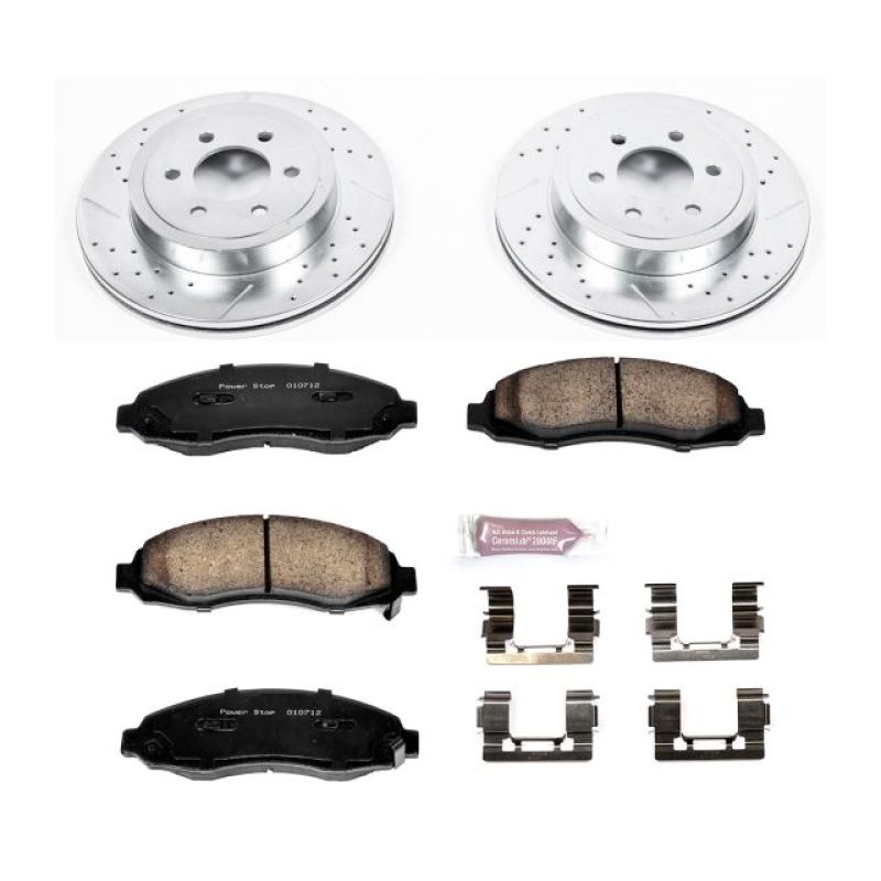 Kit de freins sport Power Stop 03-04 Dodge Dakota Z23 Evolution avant
