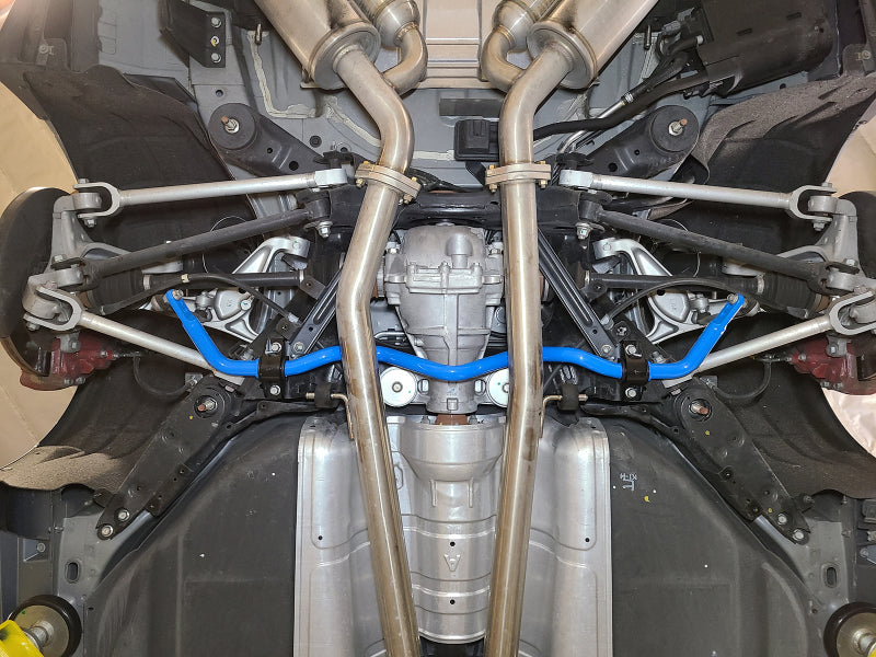 Ensemble de barres stabilisatrices avant et arrière aFe 16-21 Infiniti Q50/Q60 3.0L (tt) Bleu