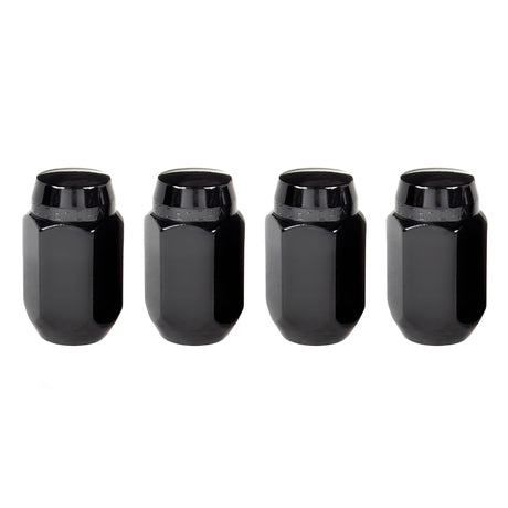 Écrou de roue hexagonal McGard (siège conique) M14X1,5 / 22 mm hexagonal / 1,635 po de longueur (paquet de 4) - Noir