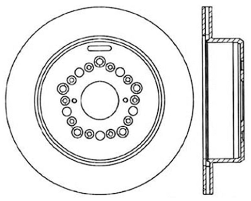 StopTech CryoStop Rotor - Rear