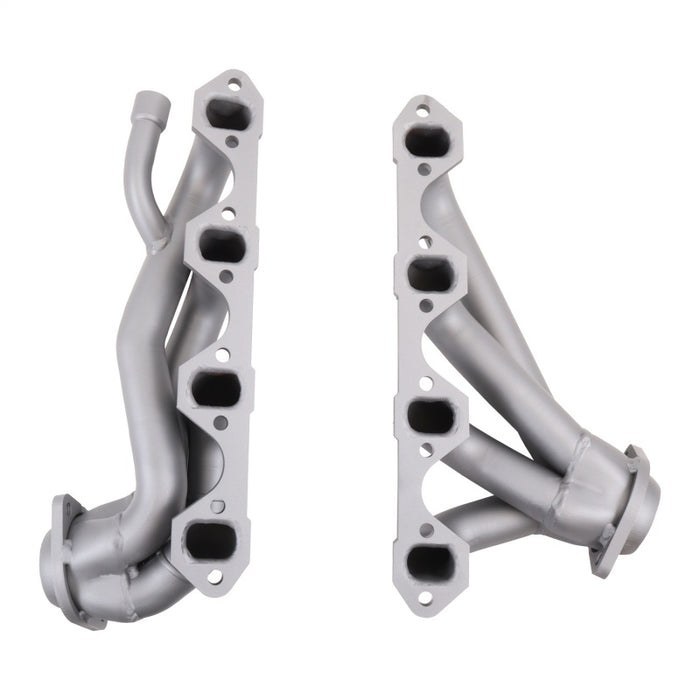 Collecteurs d'échappement de longueur inégale BBK 87-95 Ford F150 Truck 5.8 351 Shorty - 1-5/8 Titanium Ceramic