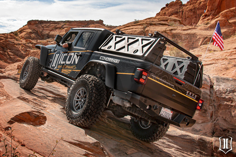 Pare-chocs arrière ICON 2020+ Jeep Gladiator JT Pro-Series