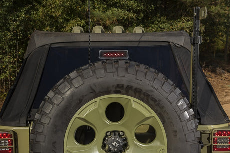 Feu stop à LED surélevé Rugged Ridge 3e génération pour Jeep Wrangler 07-18
