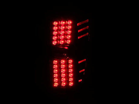Feux arrière à LED ANZO 2002-2006 Chevrolet Avalanche Noir
