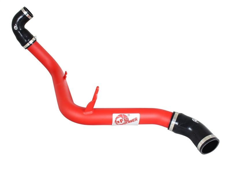 Tube de refroidisseur intermédiaire rouge aFe BladeRunner 2,5 pouces côté chaud 12-16 Ford Focus ST 2,0 L (t)