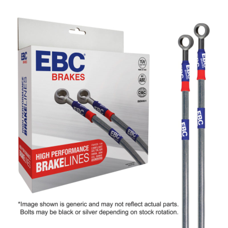 Kit de conduites de frein en acier inoxydable EBC 2002 Chevrolet Silverado 1500 (2WD) Ext Cab