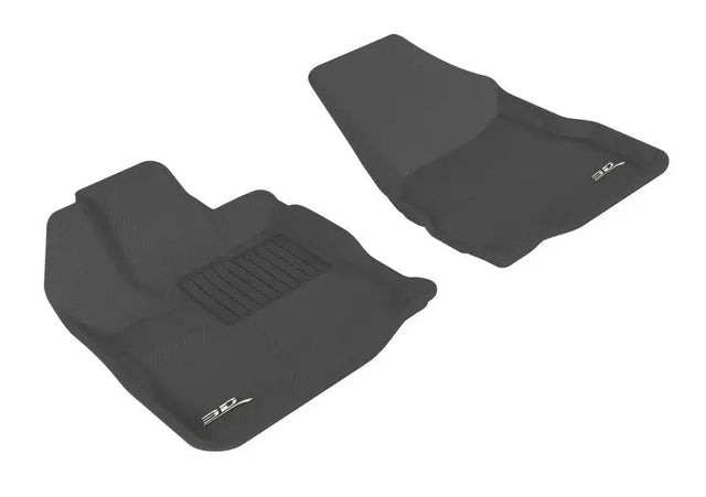 3D MAXpider 2010-2017 Chevrolet/GMC Equinox/Terrain Kagu 1st Row Floormat - Black 3D MAXpider