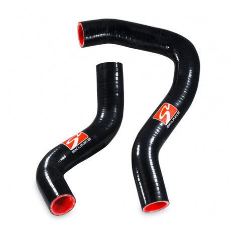 Kit de tuyaux de radiateur Skunk2 02-05 Honda Civic Si (kit de 2 tuyaux noir/rouge)