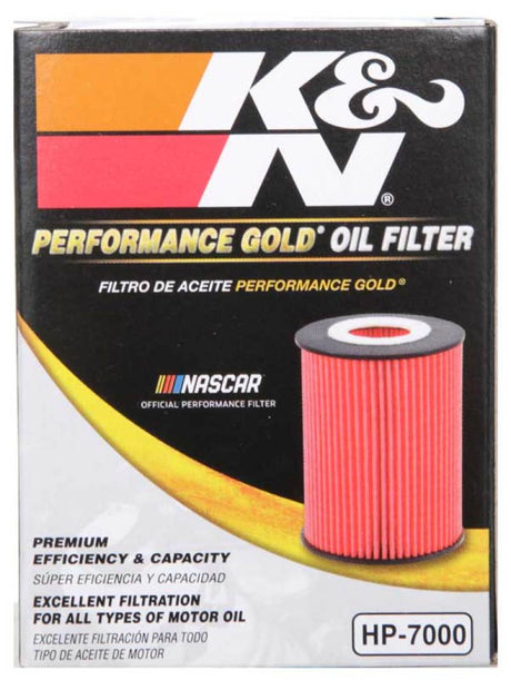 Filtre à huile à cartouche K&amp;N pour Saturn/Chevrolet/Saab/Pontiac/Vauxhall