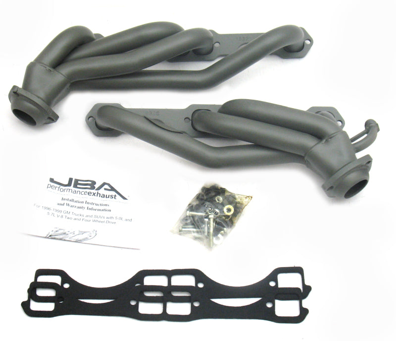 JBA 96-00 GM Truck 5.0L/5.7L SBC sans AIR 1-1/2 po primaire Ti Ctd Cat4Ward Header