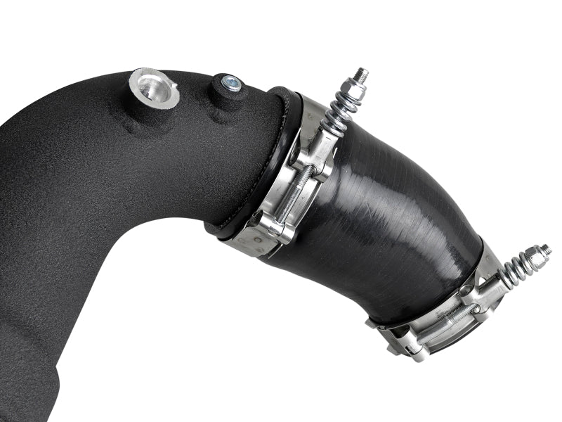 Tube côté froid de refroidisseur intermédiaire aFe Bladerunner 3,5 po-3 po noir - 18-19 Ford F-150 V6-3,0 L (td)