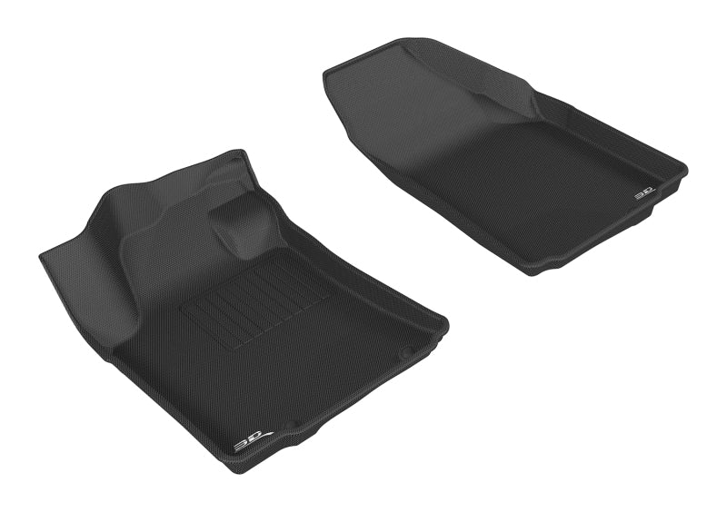 Tapis de sol 3D MAXpider 2016-2019 Nissan Maxima Kagu 1ère rangée - Noir