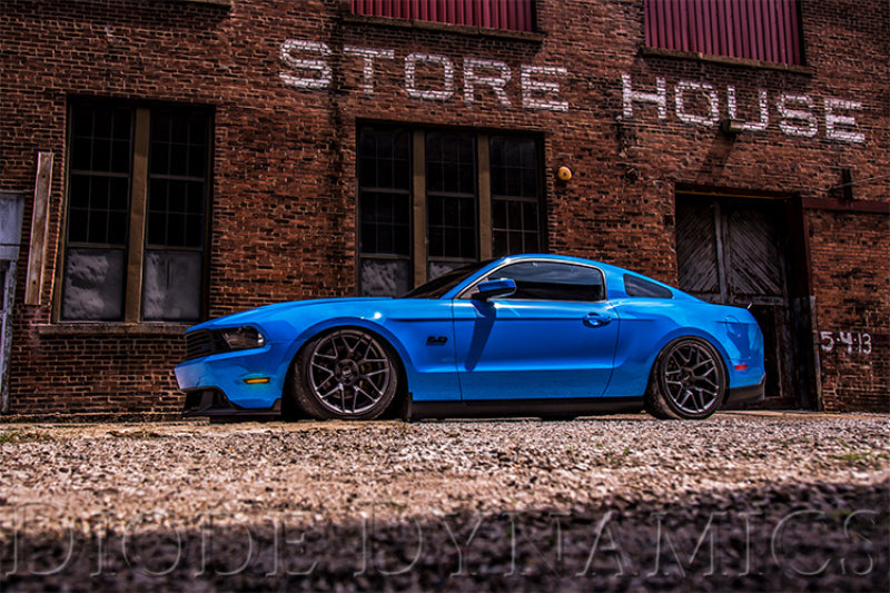 Feux de position latéraux à LED Diode Dynamics Mustang 2010 - Ensemble ambre/rouge