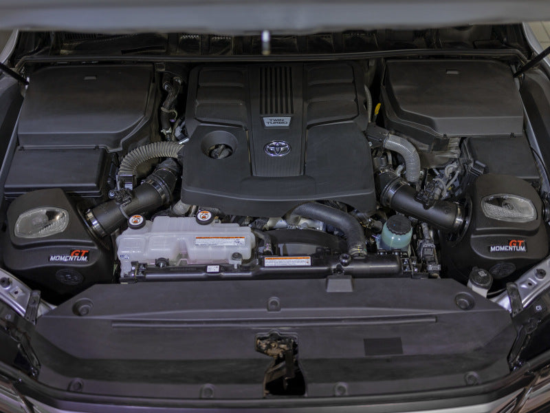 Système d'admission d'air à bobine Momentum GT pour Toyota Land Cruiser série 300 d'aFe avec Pro DRY S Media