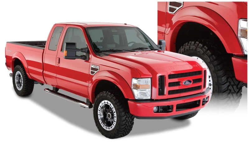 Bushwacker 08-10 Ford F-250 Super Duty Styleside OE Style Flares 4pc 81.0/96.0in Bed - Noir