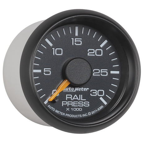 Manomètre de pression de rampe de carburant diesel 0-30 000 PSI 52,4 mm avec moteur pas à pas numérique Autometer Factory Match
