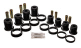 Bagues de bras de suspension avant noires pour Jeep Cherokee/Wagoneer/Comanche 2WD 84-01 Energy Suspension