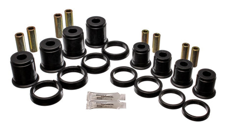 Bagues de bras de suspension avant noires pour Jeep Cherokee/Wagoneer/Comanche 2WD 84-01 Energy Suspension