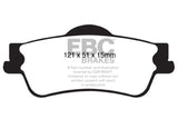 Plaquettes de frein arrière EBC 11+ Chevrolet Caprice 3.6 Yellowstuff