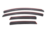 Déflecteurs de vitres avant et arrière AVS 12-18 Ford Focus Ventvisor 4 pièces - Fumé