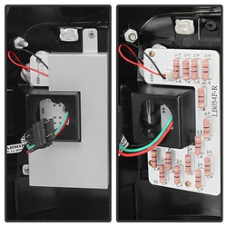 Feux arrière à LED Spyder Ford F150 Styleside 97-03/F250 Version 2 Blk ALT-YD-FF15097-LED-G2-BK