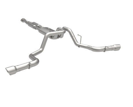 Échappement Kooks 2021+ Ford F150 2,7/3,5/5,0 L 3 pouces à double sortie latérale avec embouts polis
