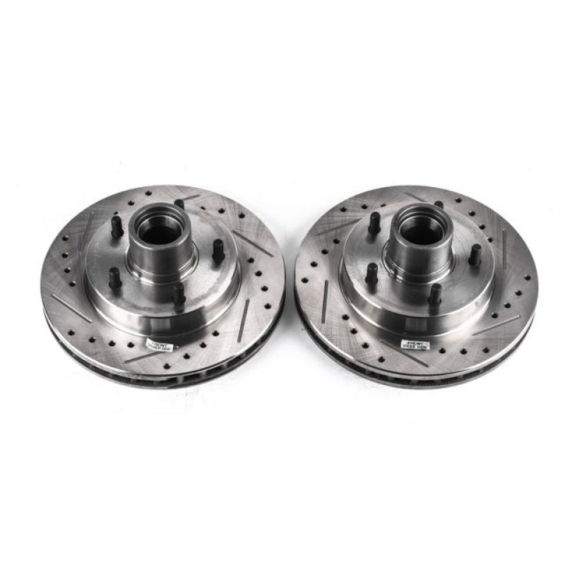 Disques de frein avant percés et fendus Power Stop 79-81 Buick Century Evolution - Paire