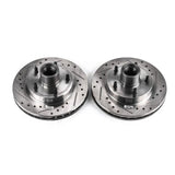 Disques de frein avant percés et fendus Power Stop 79-81 Buick Century Evolution - Paire