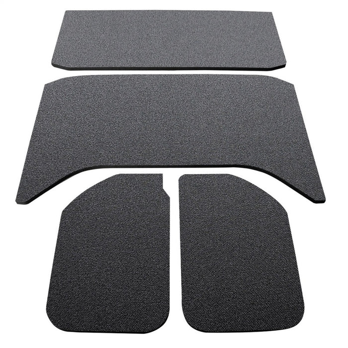 Tapis de protection pour toit DEI 11-18 Jeep Wrangler JK 4 portes - 4 pièces - Noir