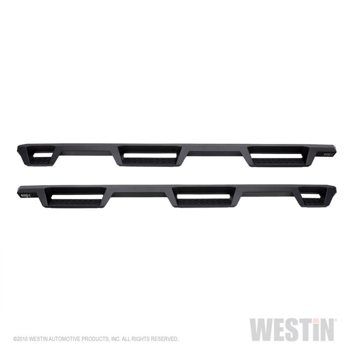 Westin 19-21 RAM 1500 QC 6,5 pi (excluant Classic) Barres de marchepied HDX Drop W2W Nerf - Noir texturé