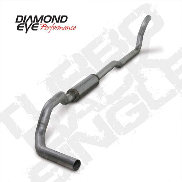 Diamond Eye KIT 4in TB SGL AL: 2-WHEEL DRIVE ONLY 89-93 DODGE CUMMINS 5.9L