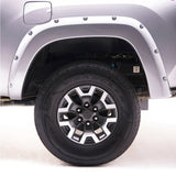 Élargisseurs d'ailes EGR 14+ Toyota Tundra Bolt-On Look Color Match - Ensemble - Silver Sky
