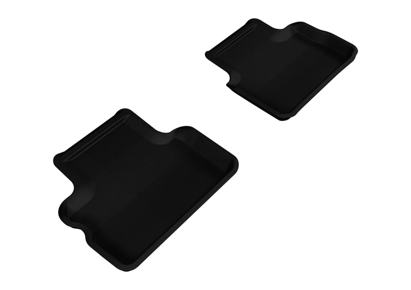 3D MAXpider 2008-2014 Mini Clubman Kagu 2nd Row Floormats - Black