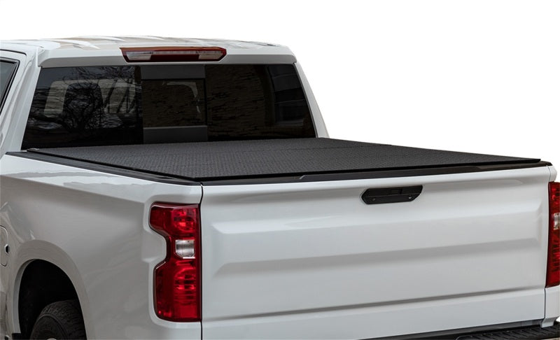 Access LOMAX Pro Series Tri-Fold Cover 2020+ Chevy/GMC 2500 3500 6ft 8in Bed-Black Diamond Mist