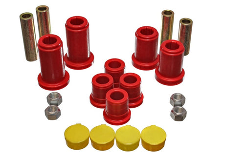 Ensemble de bagues C/A avant rouges Energy Suspension 98-99 Tahoe/Yukon/Denali / 98-95 K5 Blazer 4WD