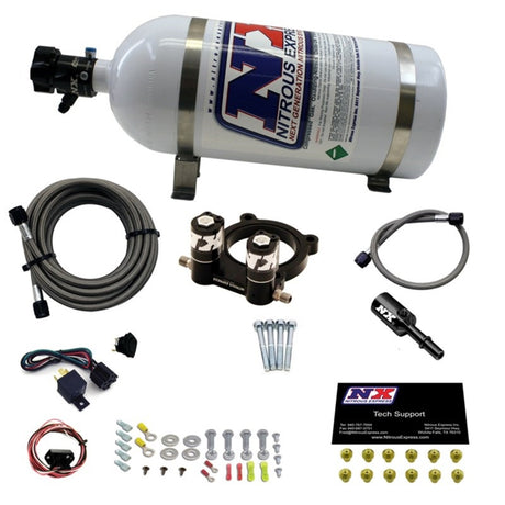 Kit de plaque nitreuse Nitrous Express Ford 2,3 L Ecoboost avec bouteille de 10 lb