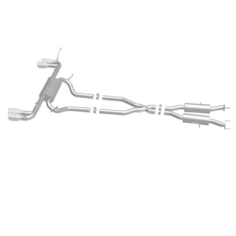 Cat Back MagnaFlow, SS, 2,5 po, pointe polie quadruple fendue de 4 po 14-15 Jeep Grand Cherokee 3,6 L/5,7 L V6/V8