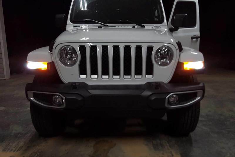 Clignotant avant Diode Dynamics JL Wrangler Stage 1 (ampoule LED 7443 HP48 - blanche et - ambre)